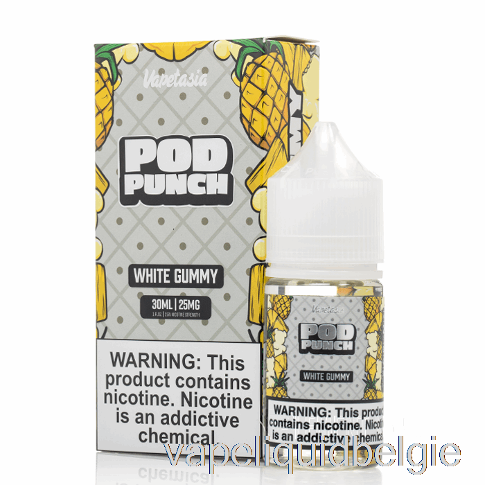 Vape Vloeibare Witte Gummy - Vapetasia Pod Punch-zouten - 30 Ml 25 Mg